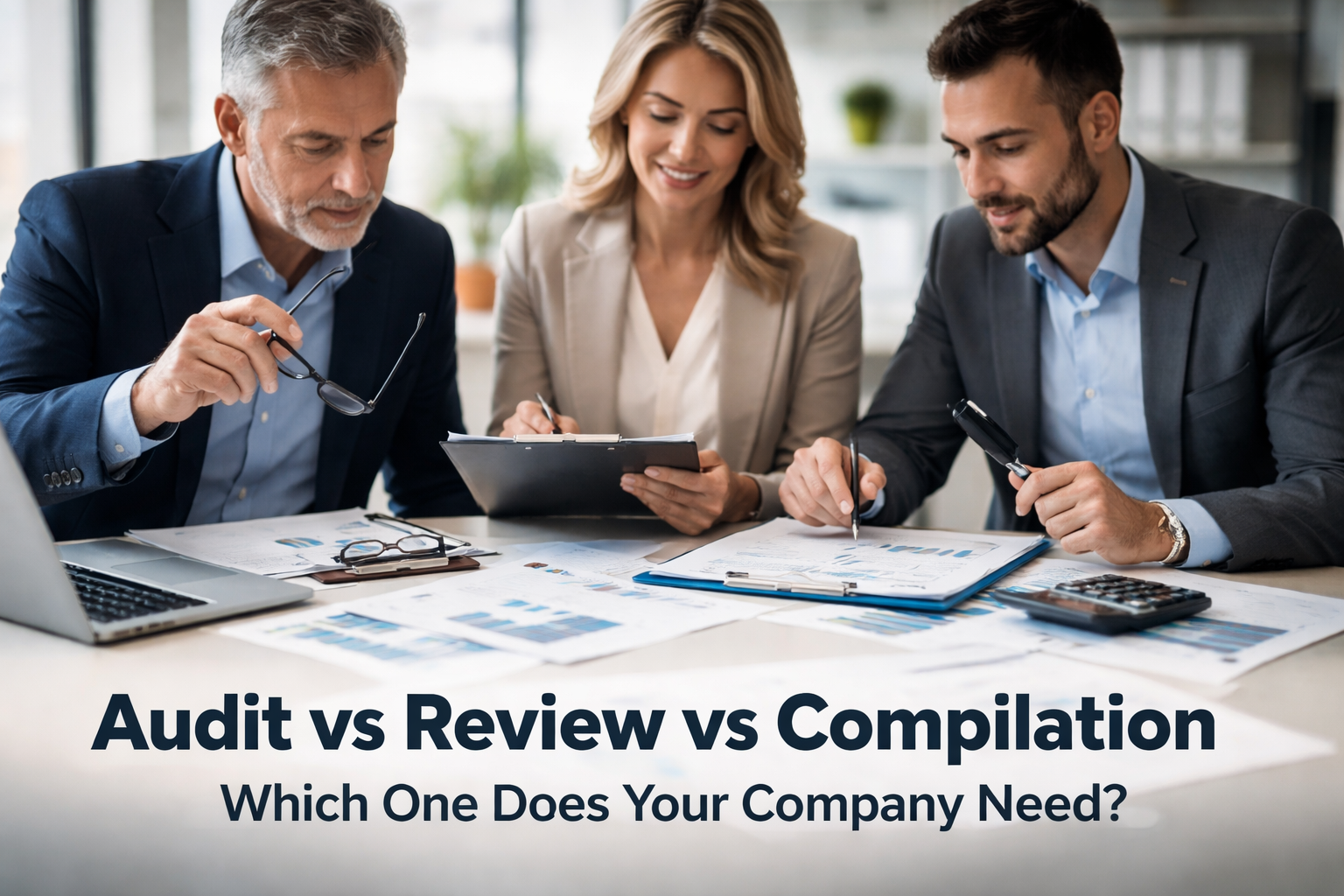 Audit vs Review vs Compilation: Which One Does Your Company Need?