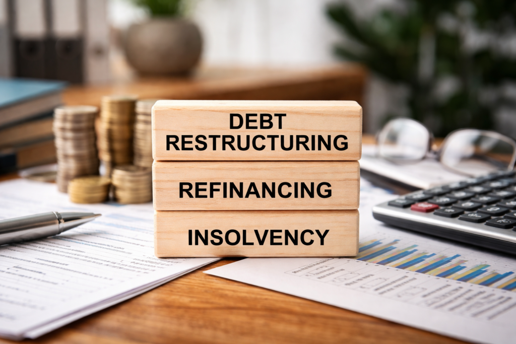 debt restructuring refinance and insolvency