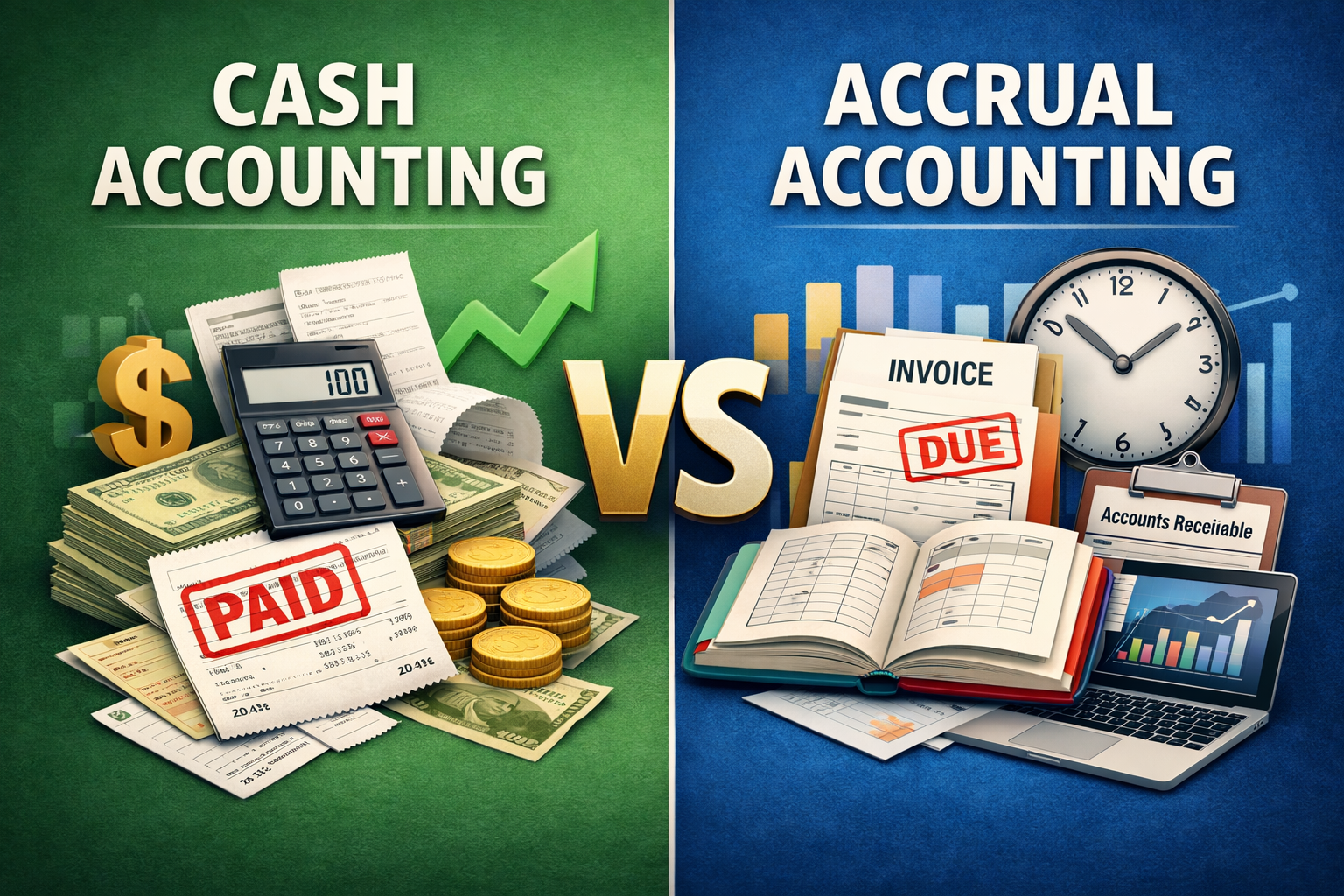 Cash vs. Accrual Accounting Explained